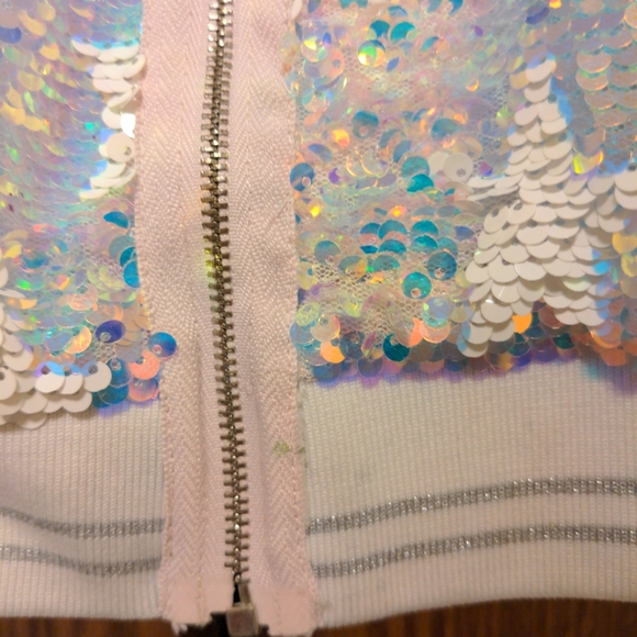 Girls Rainbow Star Sequins Jacket in size 6 by Truly Me Sara Sara - Picture 7 of 15